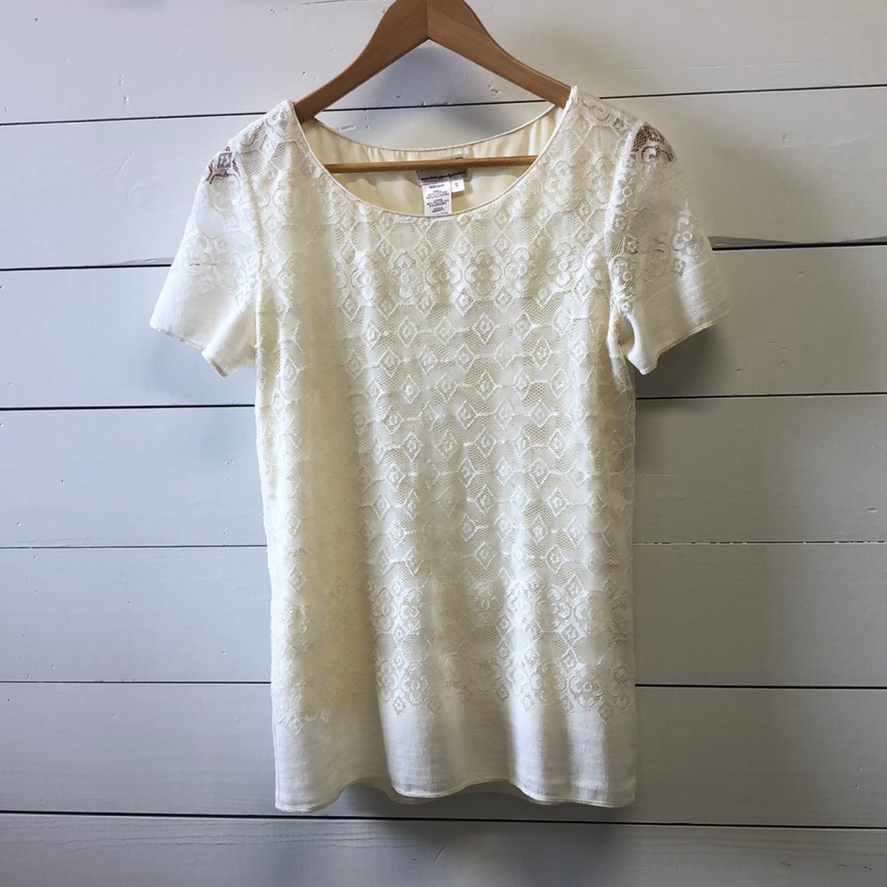 M.S.S.P. lace blouse in very good condition. Sz small